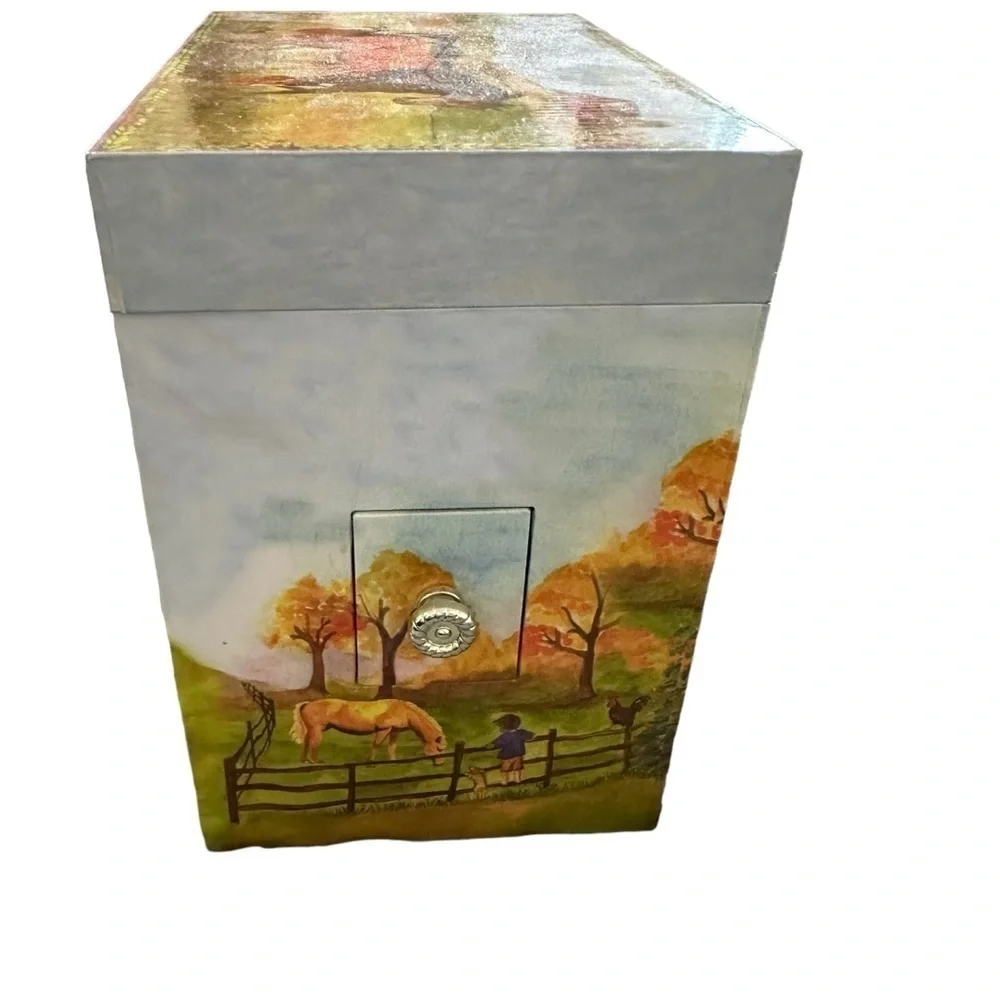 Horse Ranch Music Jewelry Box by Enchantments 2005 My Old Kentucky Home